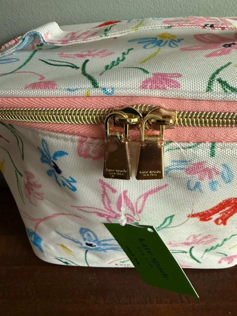 KATE SPADE Insulated Lunch Tote Joyful Garden